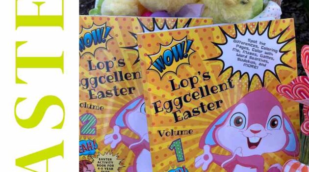 Easter activity book for kids